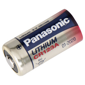 BATERIA PANASONIC CR123A LITOWA, 1 SZTUKA