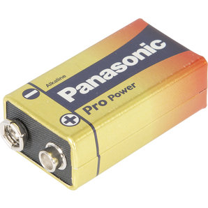 BAT. PANASONIC PRO POWER 9 V, BATERIA BLOKOWA