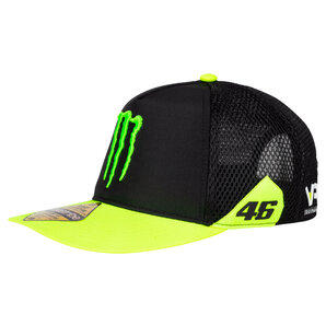 CZAPKA VR46 MON. TRUCKER CZARNY