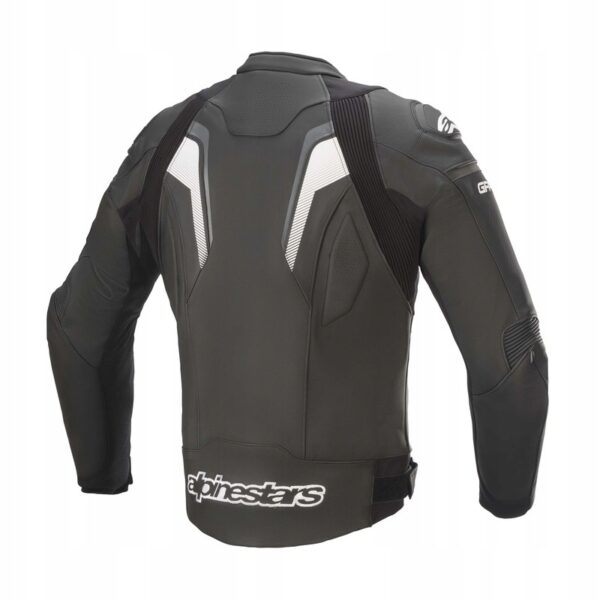 KURTKA SKÓRZANA ALPINESTARS GP PLUS R V3 BLACK/DARK GREY/WHITE 48 - obrazek 2