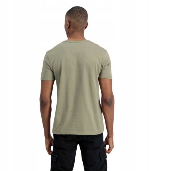 Koszulka Alpha Industries Basic 100501 Oliwka 3XL - obrazek 2