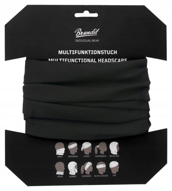 Komin Brandit bd czarny - obrazek 2