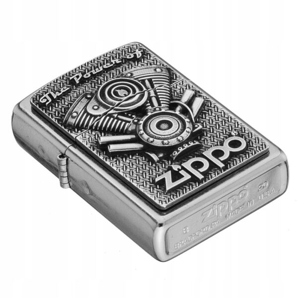Zapalniczka benzynowa Zippo metal - obrazek 4