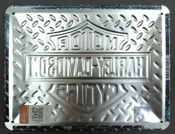 Harley Davidson 15x20 TaBlica - Szyld Ryflowana Bl - obrazek 5