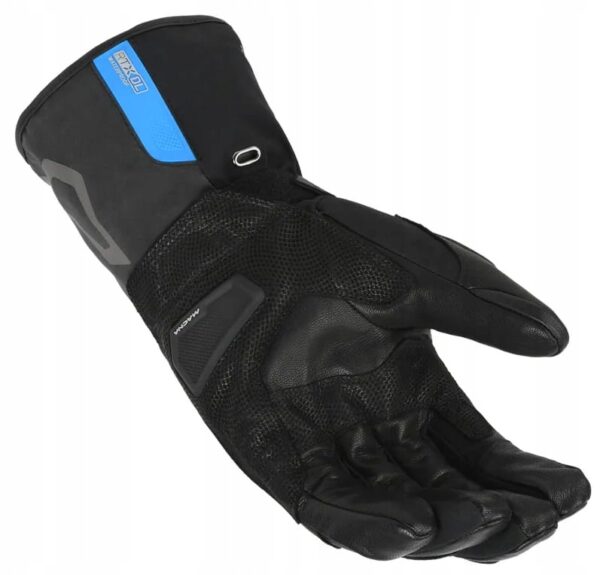 MACNA PROGRESS 2.0 RTX HEATED RĘKAWICE MOTOCYKLOWE MĘSKIE WODOODPORNE BLACK