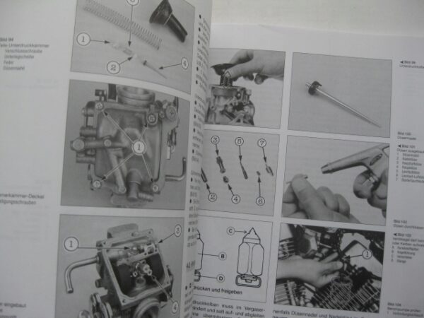 Reparatur Anleitung Yamaha Virago XV 125 XV 250 Bucheli - obrazek 15