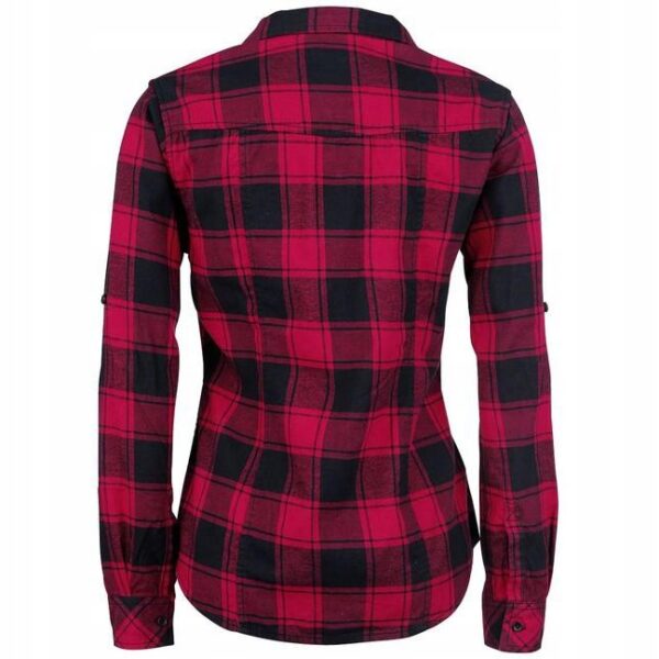 Koszula damska Brandit AMY flanelowa Red/Black L - obrazek 3