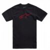T-shirt koszulka motocyklowa Alpinestars Ageless czarno czerwona rozm. L - obrazek 3