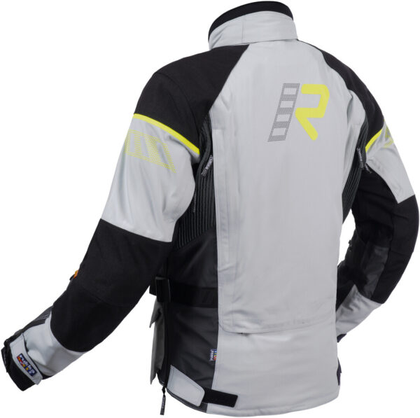 Kurtka tekstylna Rukka Ecuado-R szaro-czarno-żółta fluo r. 56 - obrazek 2