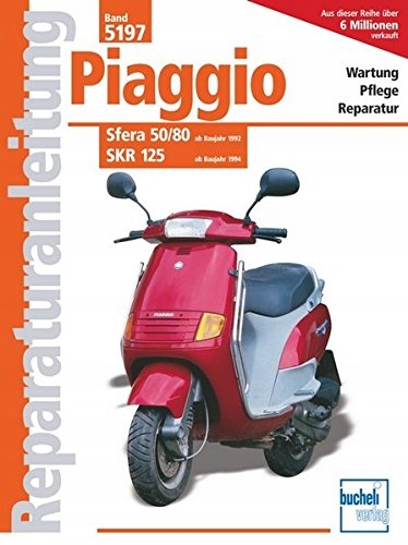 Piaggio Sfera 50/80 ab Baujahr 1992, SKR 125 ab Baujahr 1994: Reprint der