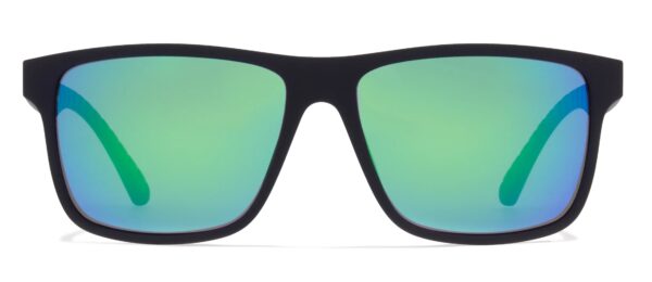 Red Bull okulary MAZE 004P mat black / szyba purple green mirror Polarized - obrazek 4