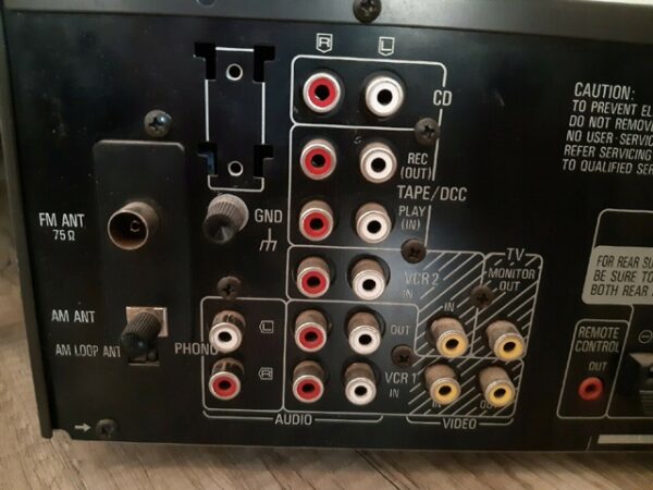Amplituner Technics SA-GX370 5.1 czarny, szary - obrazek 4
