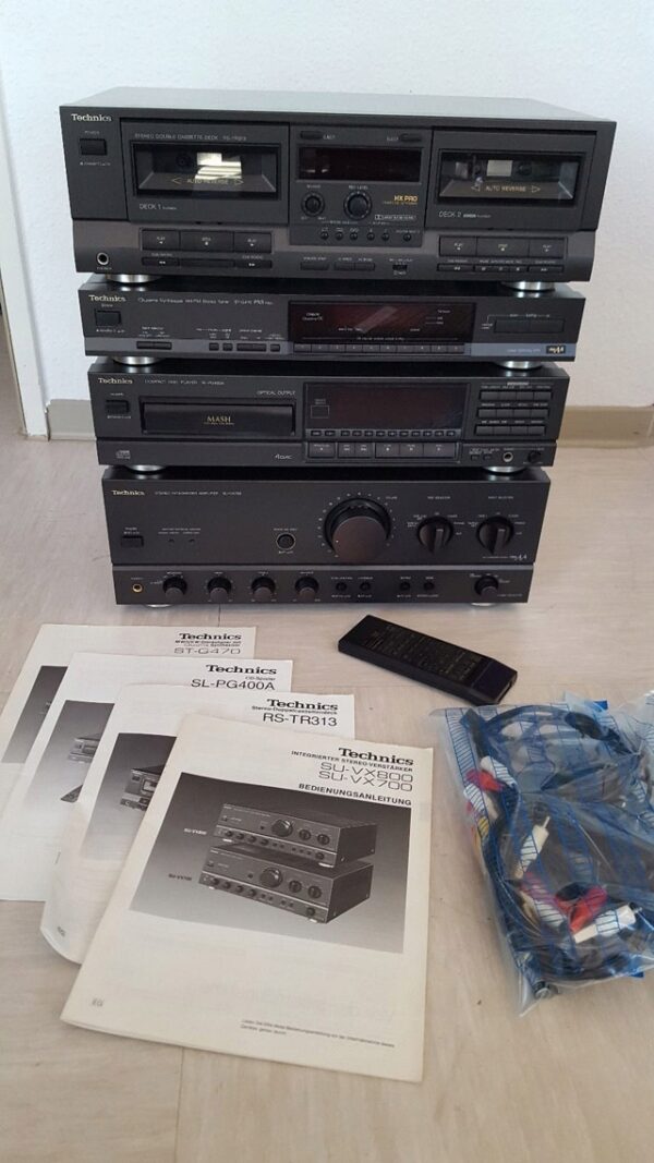 Wieża stereo Technics SU-VX700 SL-PG400 ST-G470 RS-TR212 - obrazek 2