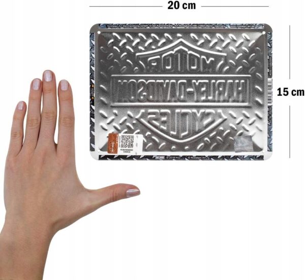 Harley Davidson 15x20 TaBlica - Szyld Ryflowana Bl - obrazek 7