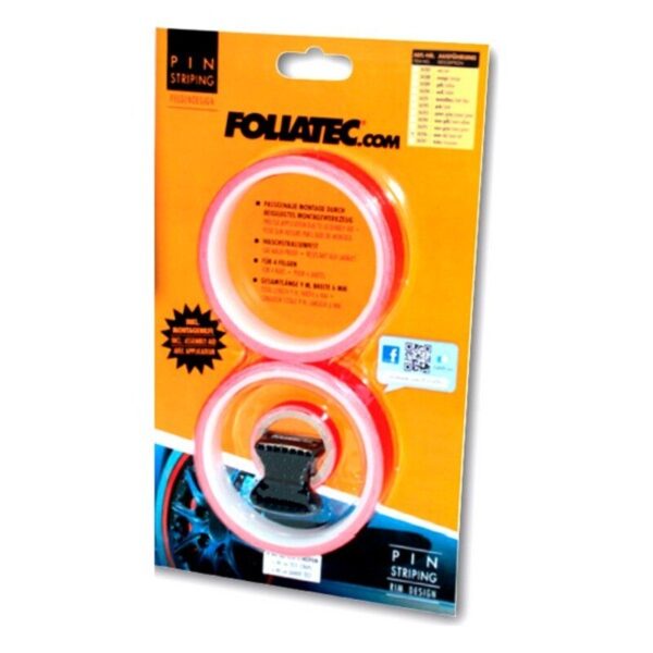 FOLIATEC - Naklejki na felgi z aplikatorem - czerwone - obrazek 10