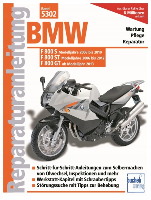BMW F800S, F800ST, F800GT (2006 - XII 2014) Bucheli
