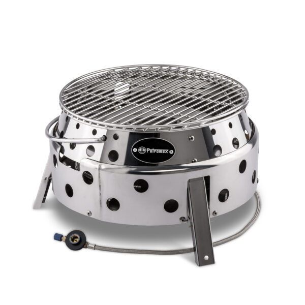 Gazowy grill turystyczny Petromax Atago Gas Grill - stainless steel