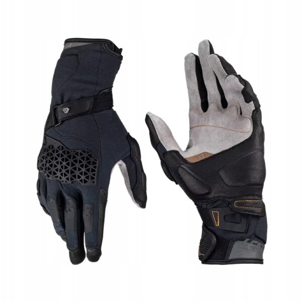 LEATT RĘKAWICE ADV X-FLOW 7.5 STEALTH KOLOR CZARNY ROZMIAR S
