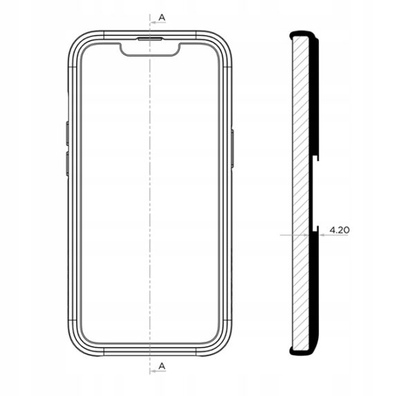 Plecki Quad Lock do Apple iPhone 15 czarny - obrazek 5