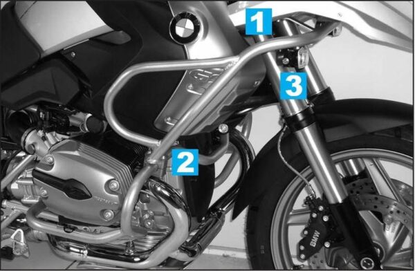 MB Gmole Hepco Becker do BMW R 1200 GS