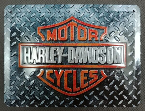 Harley Davidson 15x20 TaBlica - Szyld Ryflowana Bl - obrazek 3