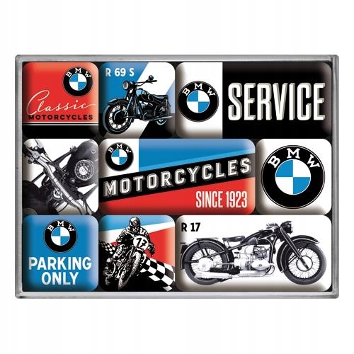 MAGNESY BMW MOTORCYCLES 9szt.