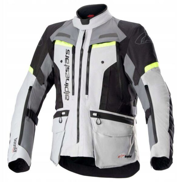 KURTKA TEKSTYLNA ALPINESTARS BOGOTA PRO DRYSTAR ICE GREY/DARK GREY/YELLOW