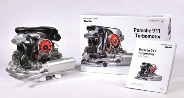 Model silnika do składania PORSCHE 911 Turbo w skali 1:3 - obrazek 6