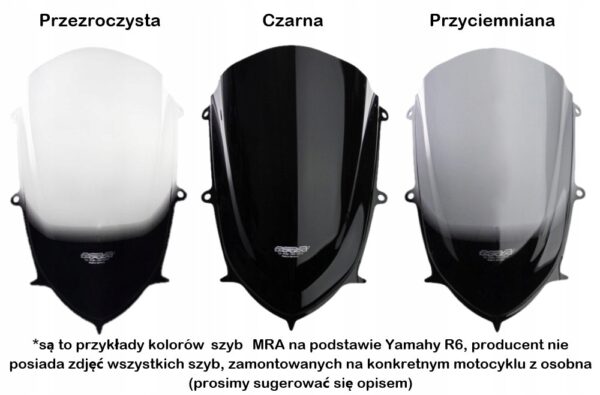 MB Szyba racing MRA BMW G310R [16-] - obrazek 5