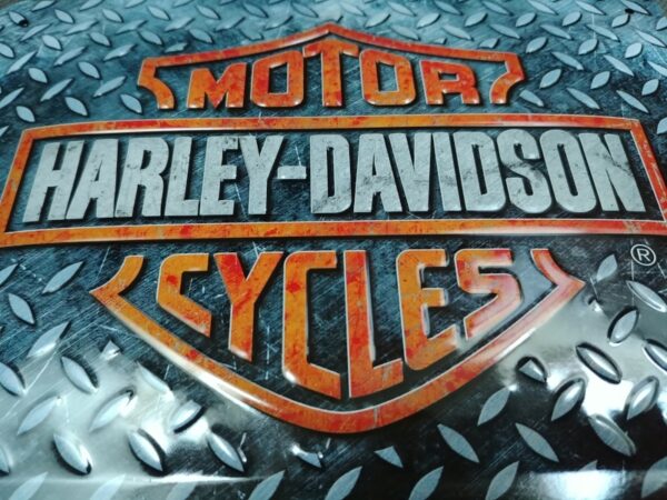 Harley Davidson 15x20 TaBlica - Szyld Ryflowana Bl - obrazek 4