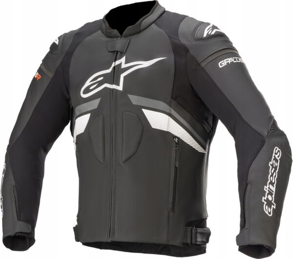 KURTKA SKÓRZANA ALPINESTARS GP PLUS R V3 BLACK/DARK GREY/WHITE 60