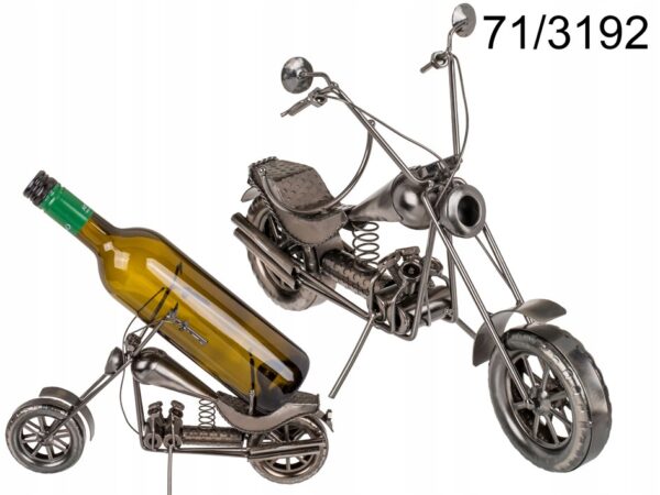 Metalowy stojak NA wino - motocykl IV motocyklisty - obrazek 5