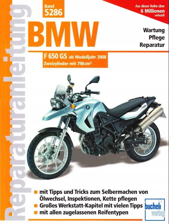 BMW F650 GS (od 2008) Bucheli
