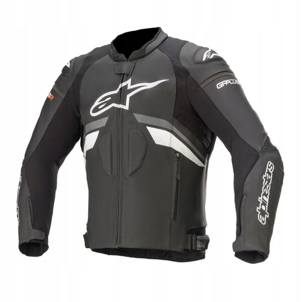 KURTKA SKÓRZANA ALPINESTARS GP PLUS R V3 BLACK/DARK GREY/WHITE 50