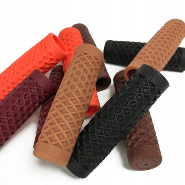 MANETKI KIEROWNICY ODI GRIPY VANS ORANGE 22MM - obrazek 3