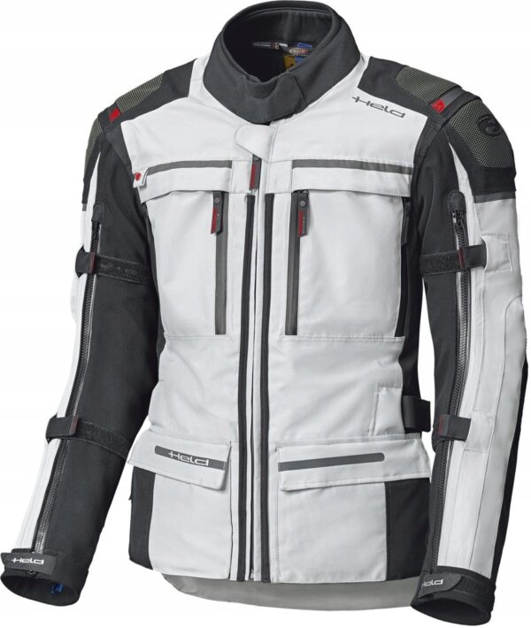 Kurtka Tekstylna Held Atacama [Gore-Tex] Grey/Red XL