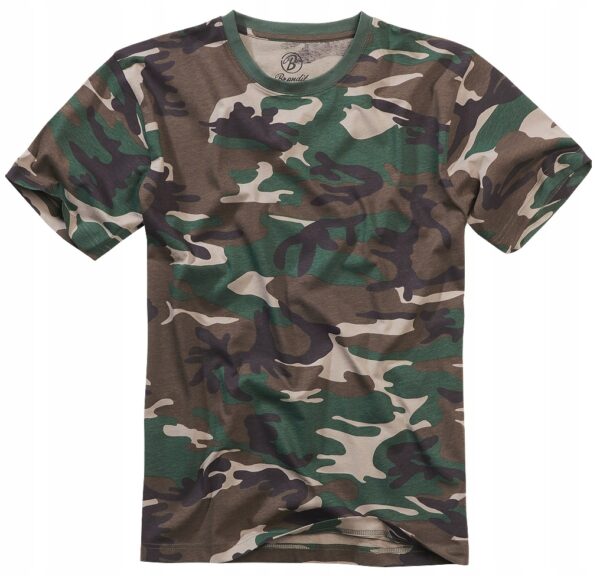 Koszulka t-shirt BRANDIT Military Woodland M