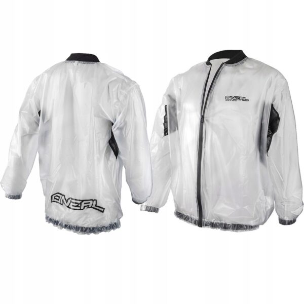 Kurtka przeciwdeszczowa prezroczysta MOTO ENDURO O'neal SPLASH S 170-175cm - obrazek 4
