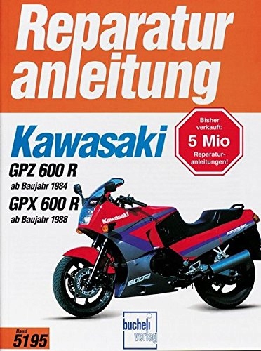 Kawasaki GPZ 600 R (ab Baujahr 1984) GPX 600R (ab Baujahr 1988) Praca