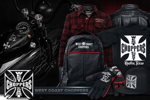 Koszulka West Coast Choppers WCC Parts szara koszulka motocyklowa XL harley - obrazek 5