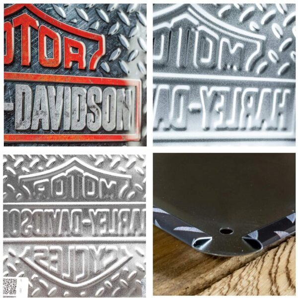 Harley Davidson 15x20 TaBlica - Szyld Ryflowana Bl - obrazek 8