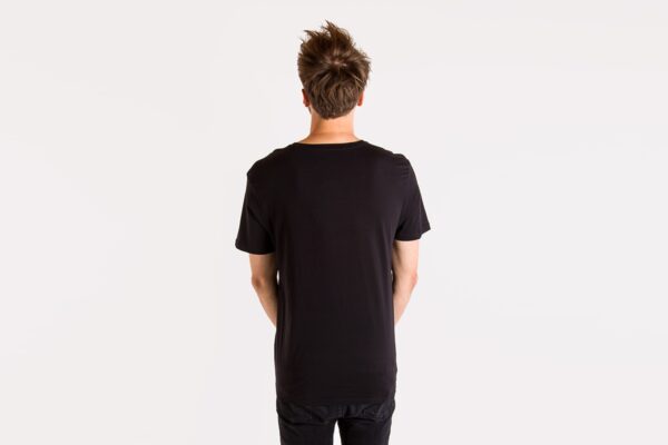 Koszulka Alpha Industries Basic 100501 03 Czarna M - obrazek 7