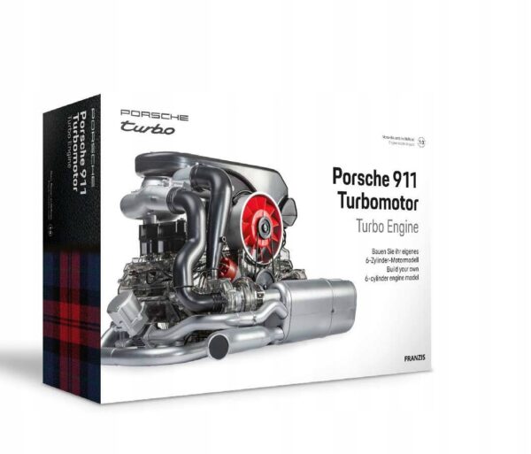 Model silnika do składania PORSCHE 911 Turbo w skali 1:3 - obrazek 2