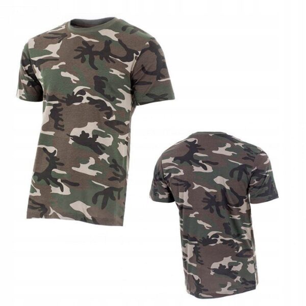 Koszulka t-shirt BRANDIT Military Woodland M - obrazek 2