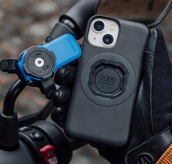 Plecki Quad Lock do Apple iPhone 15 czarny - obrazek 2