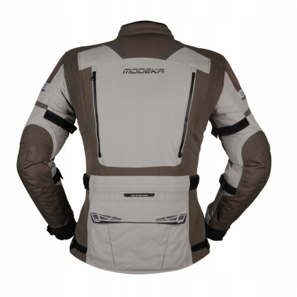 Kurtka motocyklowa tekstylna Modeka Panamericana II piaskowa-khaki M - obrazek 2